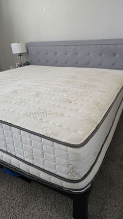Organic Cotton Quilted Mattress King size