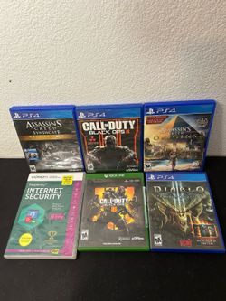 🎮 PS4 Game Cases Bundle – Assassin’s Creed, Call of Duty, Diablo + More (Cases Only)