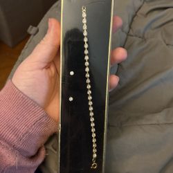 Bracelet And Earring Set