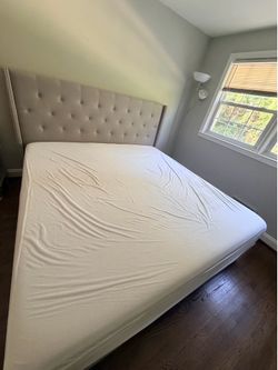Lightly Used King Bed and Mattress OBO pick up only