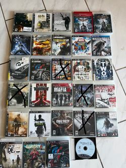 PS3 games $10 each lee la descripción