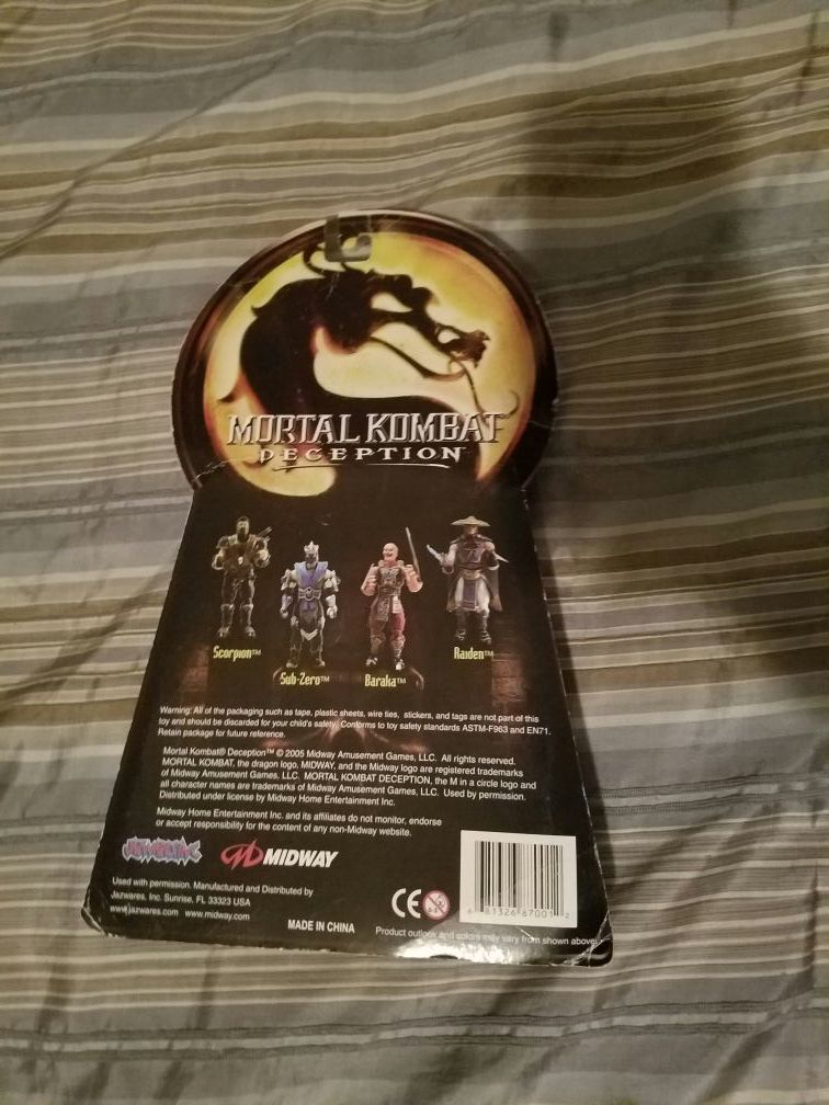 Action Figure Imagery Toy Reviews: Mortal Kombat Deception Baraka