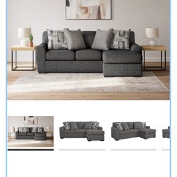 Grey Sofa Chaise