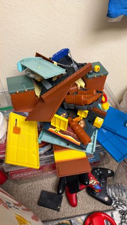 Mario Games Pieces Just Need To Put Together More Than One Game For 40 Including The Bowser Castle Which Sells 30 Or More By itself 