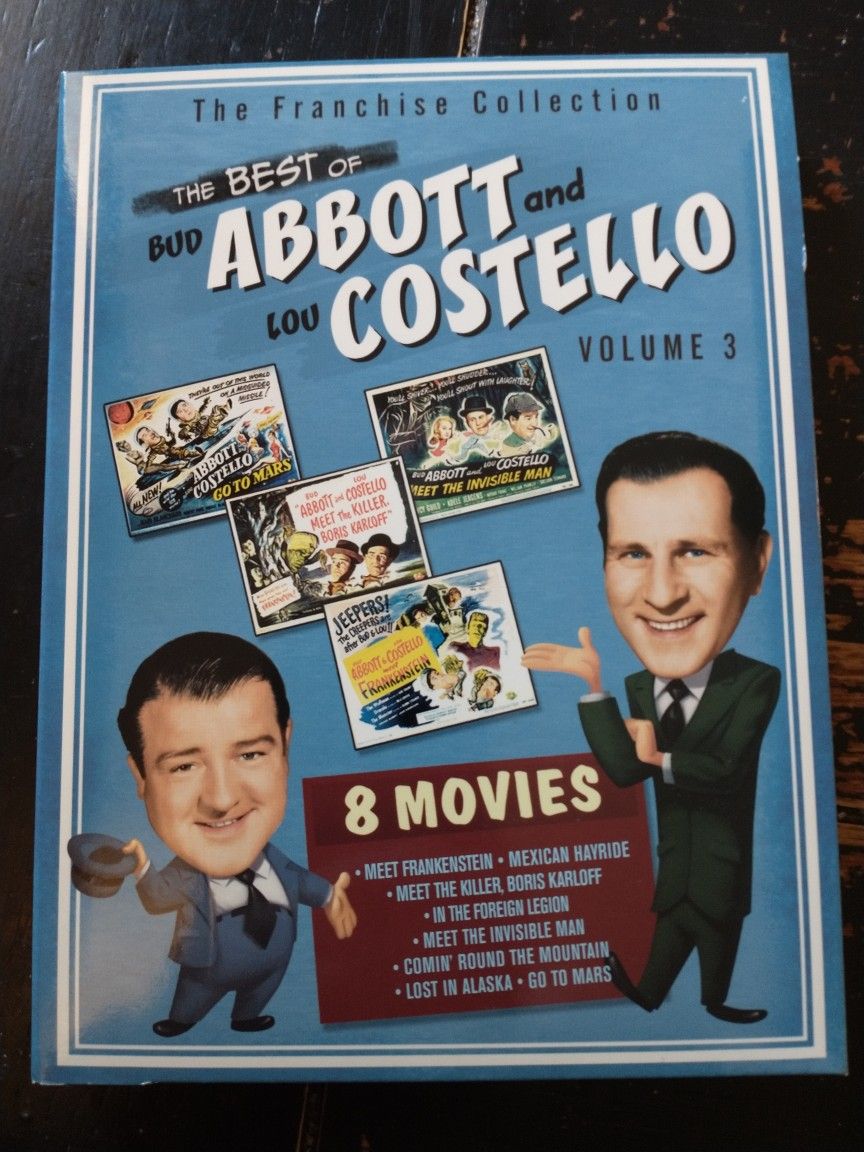 Best Of Abbott & Costello Volume 3 DVD Set