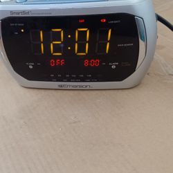 Alarm Clock Radio Large Numbers