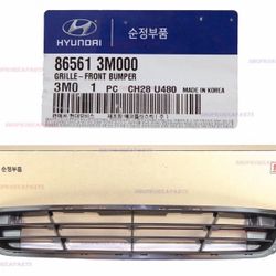 ✅Genuine✅ OEM Lower Bumper Grill Center OEM 2009-2010 Hyundai Genesis Sedan New