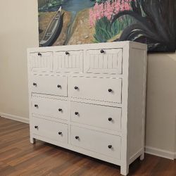 Progressive Furniture Cotton White Tall Dresser 
