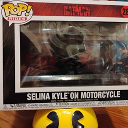 Selina Kyle On Motorcycle The Batman Funko Pop 