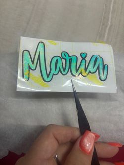 PERSONALIZED VINYL NAME DECALS!
