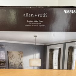 Large Hanging Drum/pendant Light