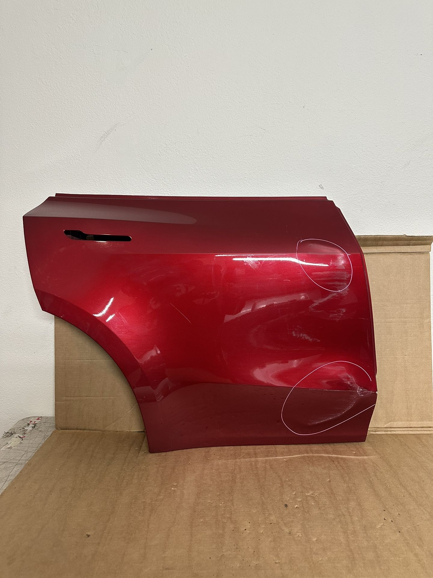 2020 - 2024 TESLA MODEL Y RIGHT REAR DOOR SHELL OEM