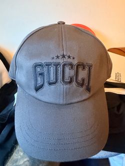 Gucci Embroidered Logo Baseball Cap