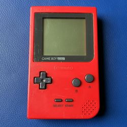 Nintendo Game Boy Pocket Console (Red)