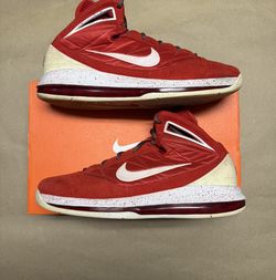 Nike Air Max Hyperize NFW Sport Red Mens size 13.5 Basketball shoes Rare!