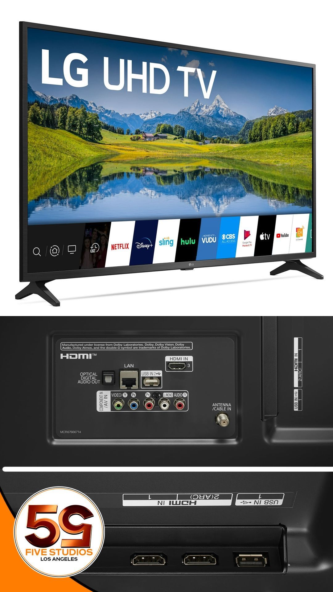 75” LG UHD TV webOS 75UN69