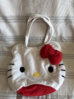 Hello Kitty Velour purse/bag
