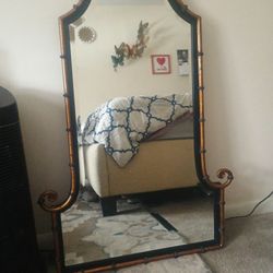 Uttermost discontinued Bamboo Mirror