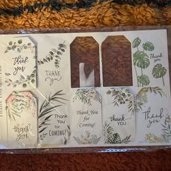 Thank you Tags 