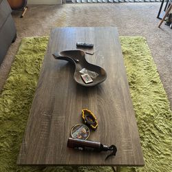 Grey Oak Faux Coffee Table