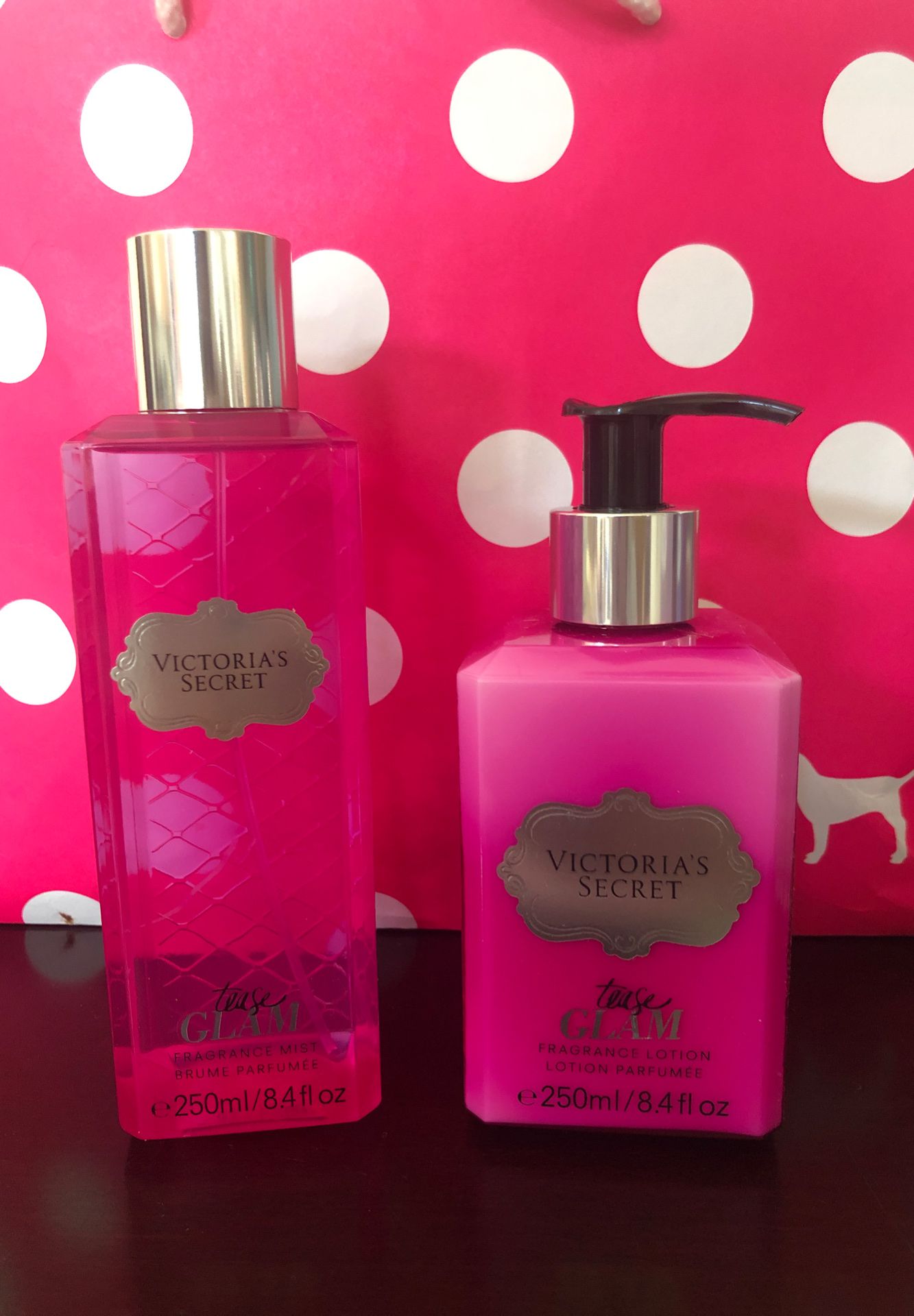 Victoria’s Secret perfume mist and lotion sets