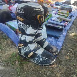 Moto Cross Boots Size 10