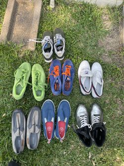 Men’s Named Brand Sneakers Size 10 -10-1/2,11