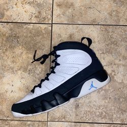 Jordan 9 Retro University Blue 