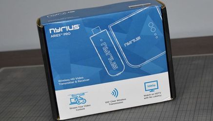 Nyrius ARIES Pro Wireless HDMI Transmitter and Receiver to Stream HD 1080p 3D Video From Laptop - BRAND NEW IN BOX