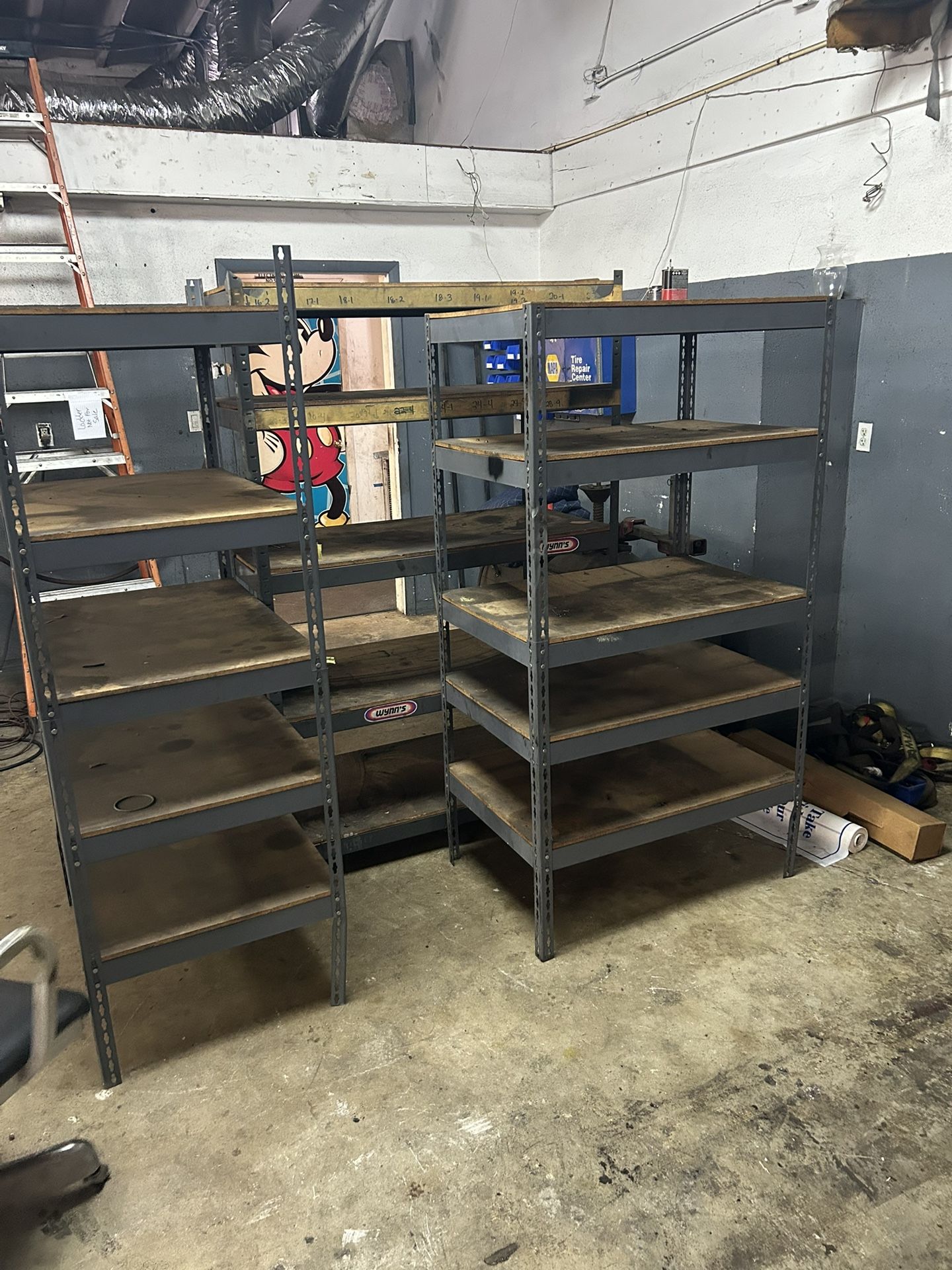 Shelves Work Bench