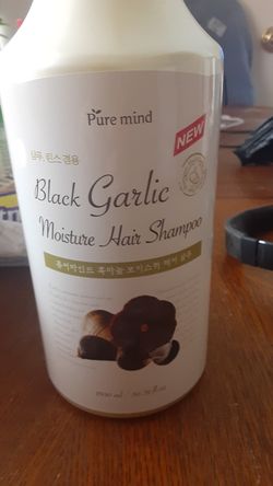 Pure mind black garlic shampoo