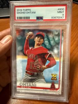 🔥 Shohei Ohtani 2019 Topps Rookie Cup #600 — PSA 9 Mint — $100 OBO