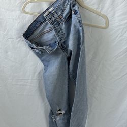 Levi's Wedgie Straight blue jeans Size 25 #denim #straight-leg