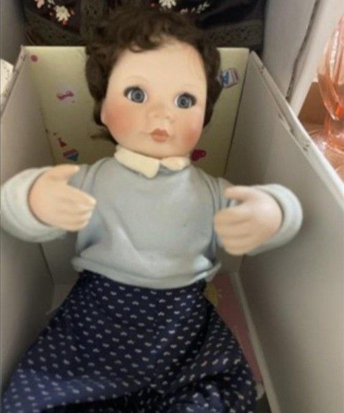 Vintage Porcelain Doll