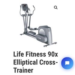 Commercial Life Fitness 90x Elliptical Cross Trainer