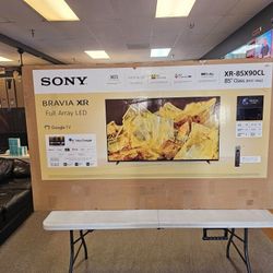 SONY BRAVIA 85 INCH TOP RATED XR85X90CL 120HZ FULL ARRAY IN STOCK W/WARRANTY - PAYMENT PLANS