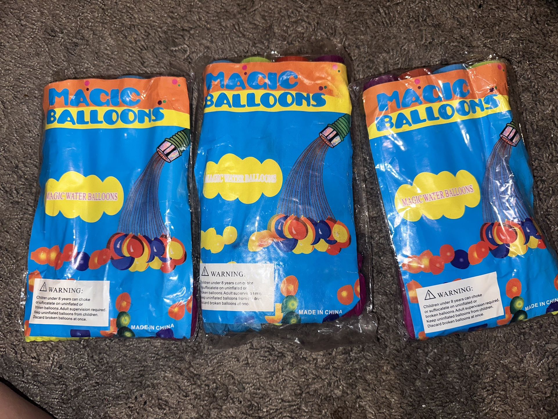 Water Balloons 