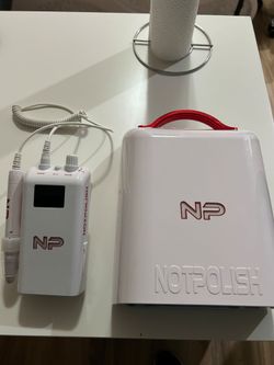 Not Polish led lamp and drill