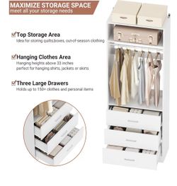 Closet system white