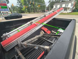 Van Mark Mark I Series portable metal bending brake w/ Stand And Accessories For Bends.