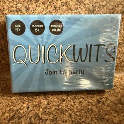 Quick Wits card game 