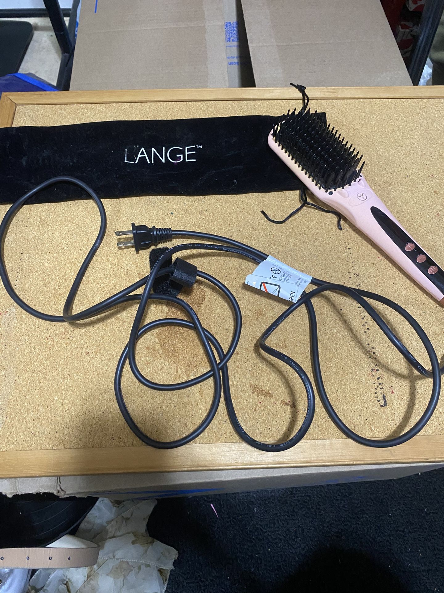 Lange Straightening Comb 