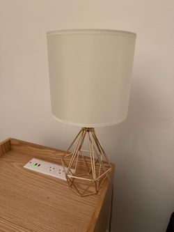 Gold Wire Lamp