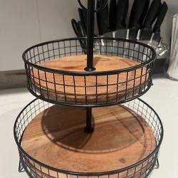 Luxury Wooden Fruit Basket