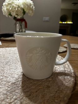 Classic White Starbucks Mug
