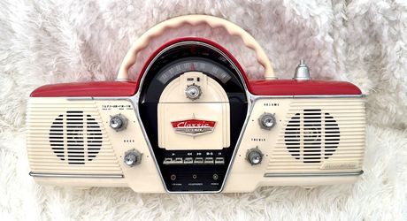 Overdrive Cicena Classic Portable AM/FM/Radio/Stereo/Cassette Player. Vintage 1991
