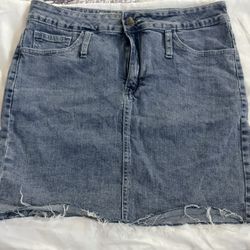 VIP Jeans :Light Blue Denim Skirt 