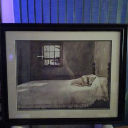 "Master Bedroom" Artist Andrew Wyeth c1965