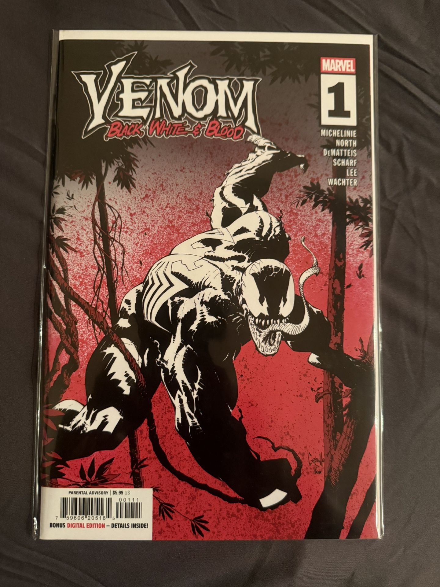Venom: Black, White, And Blood