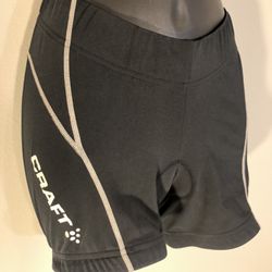 NWOT Craft Women’s Black Road Cycling Shorts Sz M